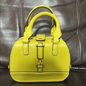 Elegant Lime Green Unique Handbag